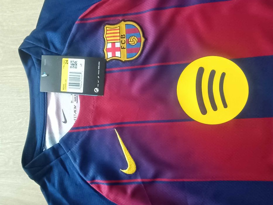 Strój piłkarski komplet Lamine Yamal FC Barcelona 134cm 140cm