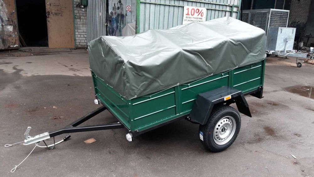 Причіп легковий ПА 2000/1300/400 на АЛКО ресорах   Доставка Документи