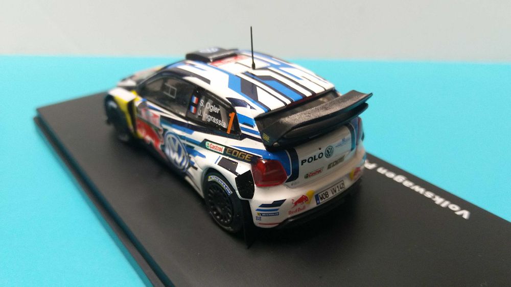 Volkswagen Polo R WRC #1: Winner Wales Rally GB 2016 - Salvat/IXO 1/43