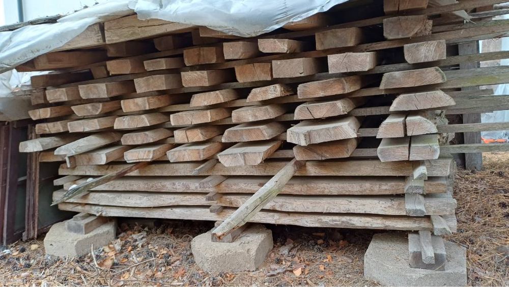 Bale baliki dębowe suche sezonowane