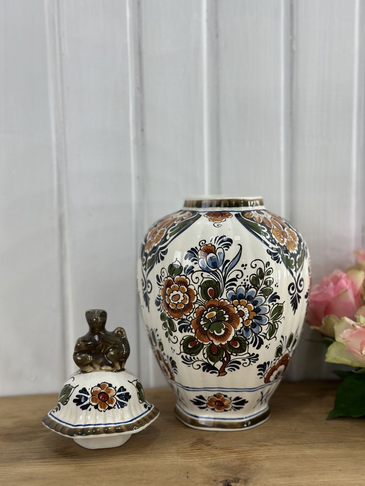 Ваза від бренду Delft Flora Polychrome Holland Handicrafts