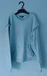 Szara, popielata bluza dresowa z falbankami pro&Co 11/12