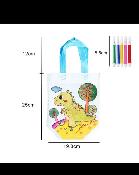 Розмальовка,розфарбовка, розкраска сумка дитяча творчість