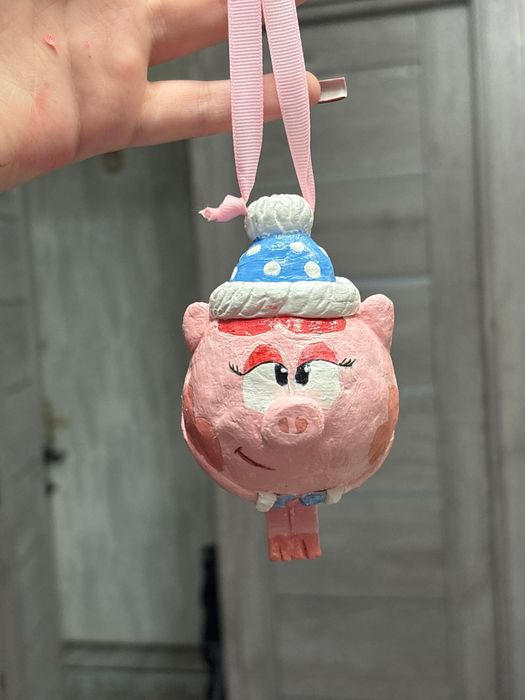 Зроблю новорічну іграшку (нюшу) із глини