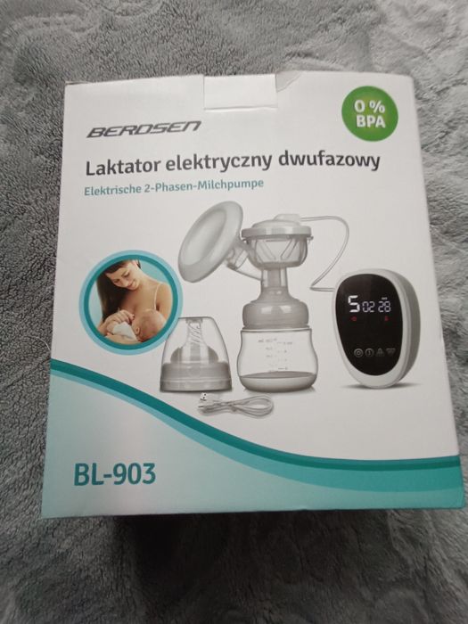 Laktator elektryczny dwufazowy firmy Berosen