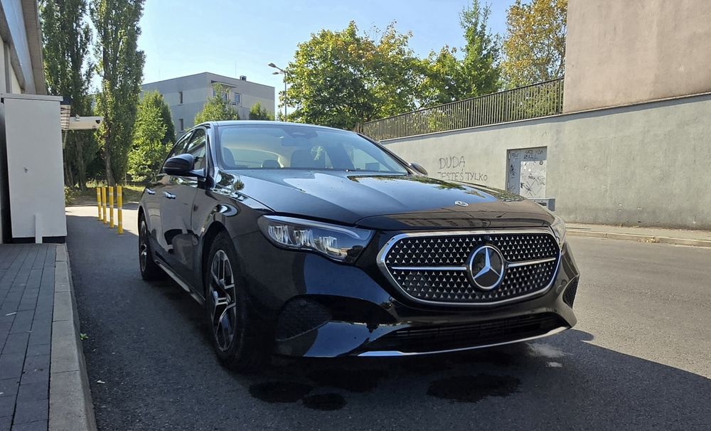 Mercedes Klasa E  nowy model wynajem Poznan