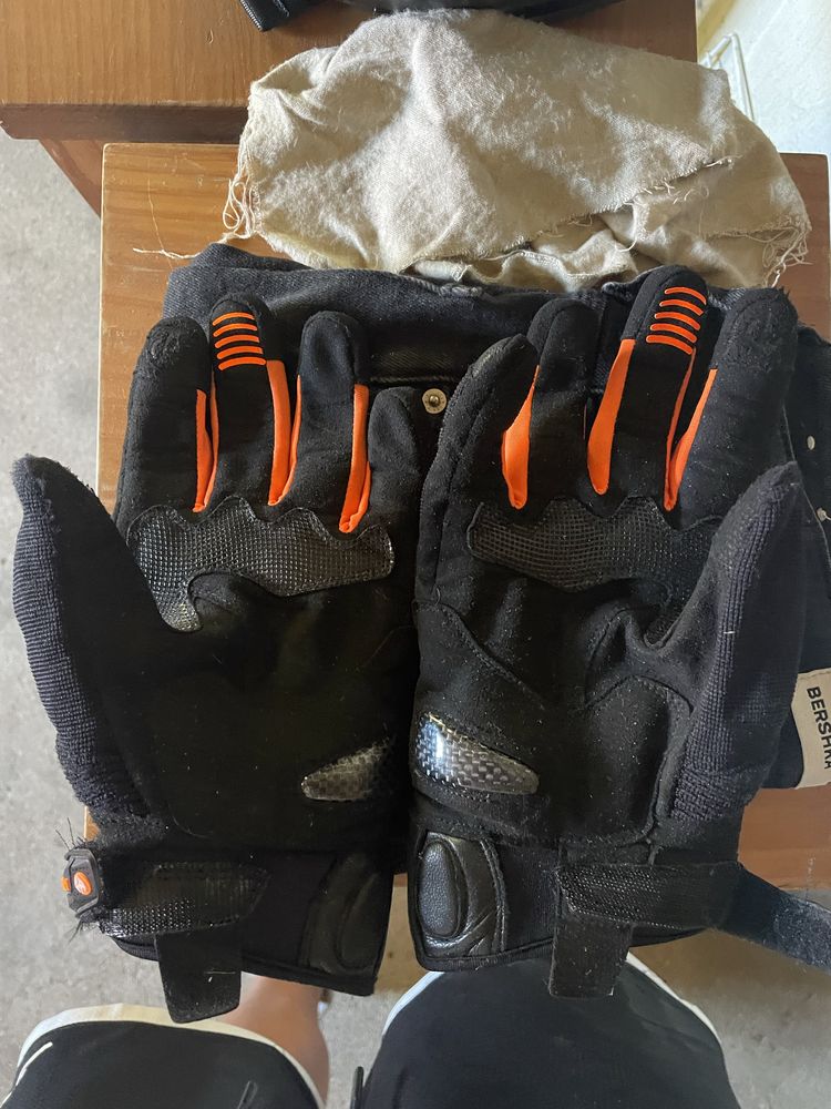 Luvas para andar de mota Motard