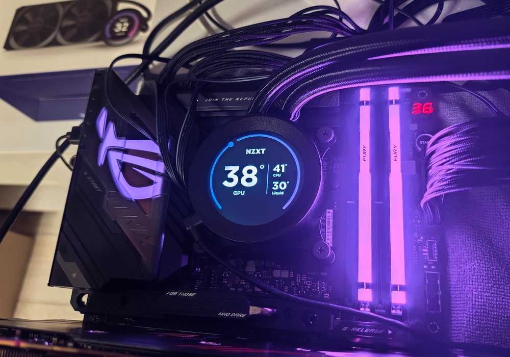 Водяное Охлаждение Процессора CPU NZXT Kraken Z53 240mm (RL-KRZ53-01)