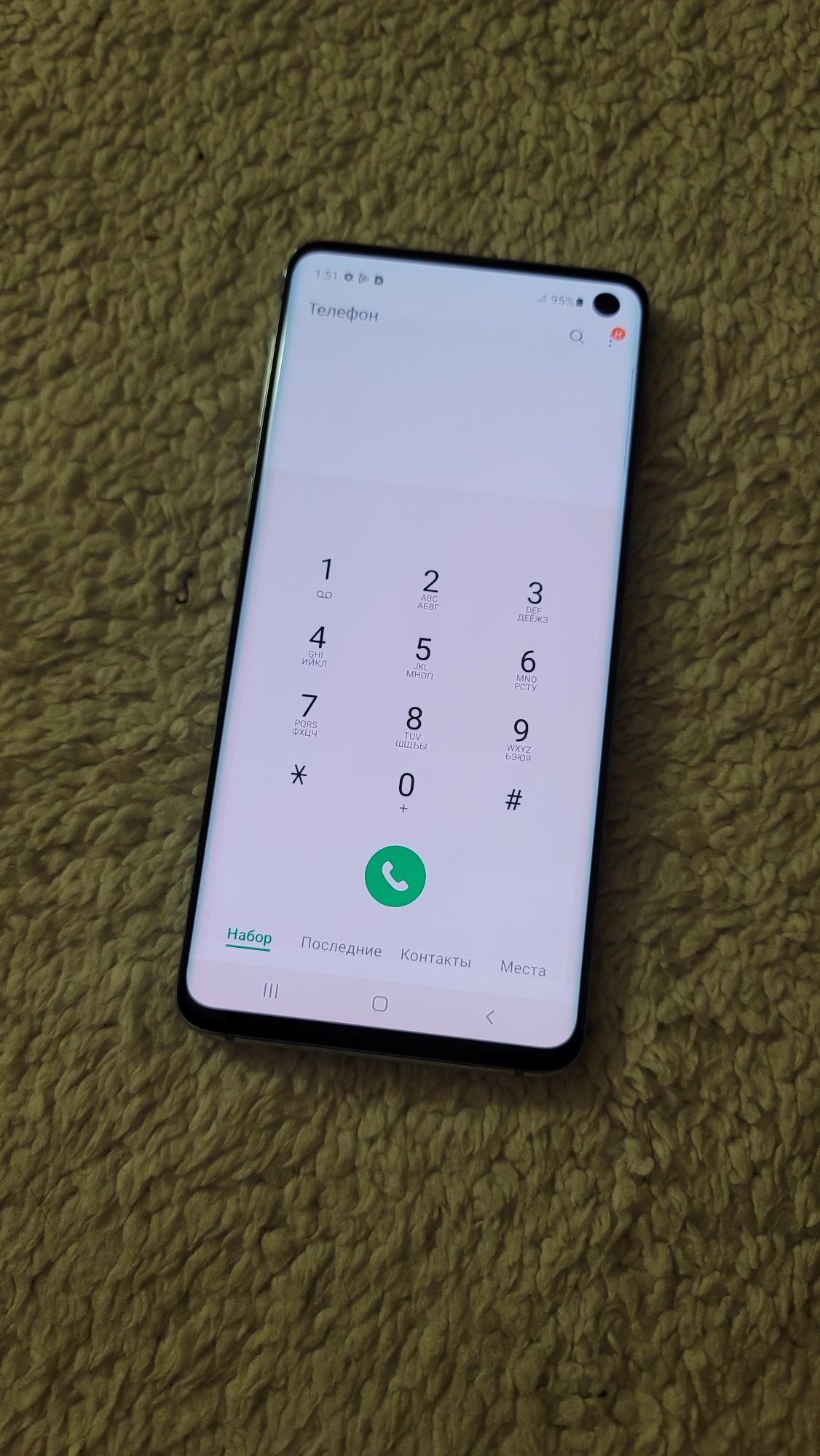 Samsung S10 G973U1 8/128гб.
Процессор Snapdragon 855