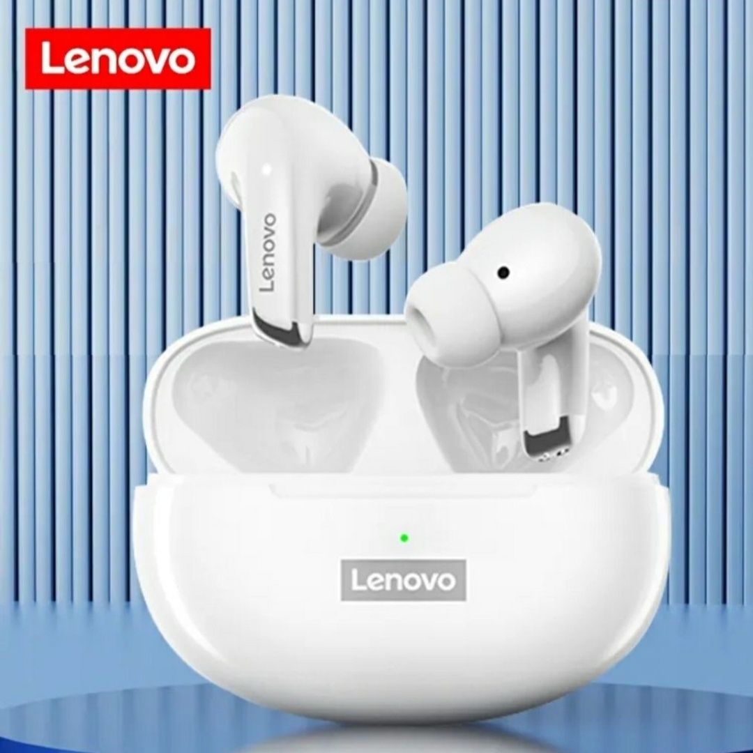 Бездротові вакуумні блютуз навушники Lenovo ThinkPlus livePods LP5