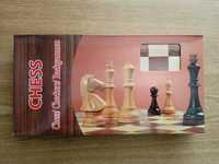 Дорожный набор игр-шашки,шахматы,нарды,24*12*3