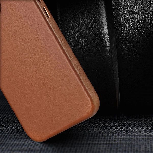 Dux Ducis Naples etui iPhone 14 magnetyczny skórzany pokrowiec MagSafe