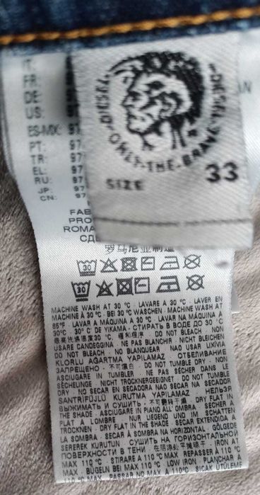 Spodnie Diesel w33 l32 jeansy Diesel Industry