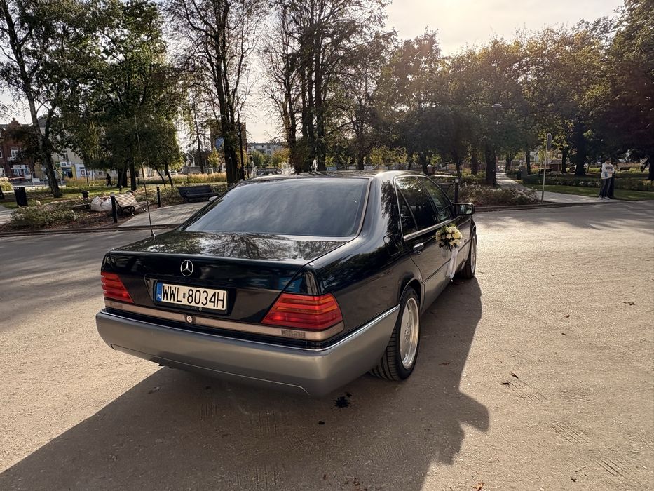 Auto do ślubu Mercedes S  W140 GLE LEXUS NX Kawalerski Event