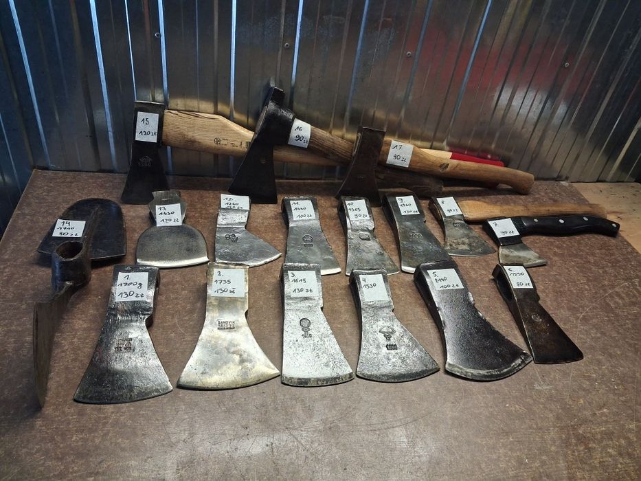 Siekiera siekierka stara mocna stal Niemiecka *** od 80zł