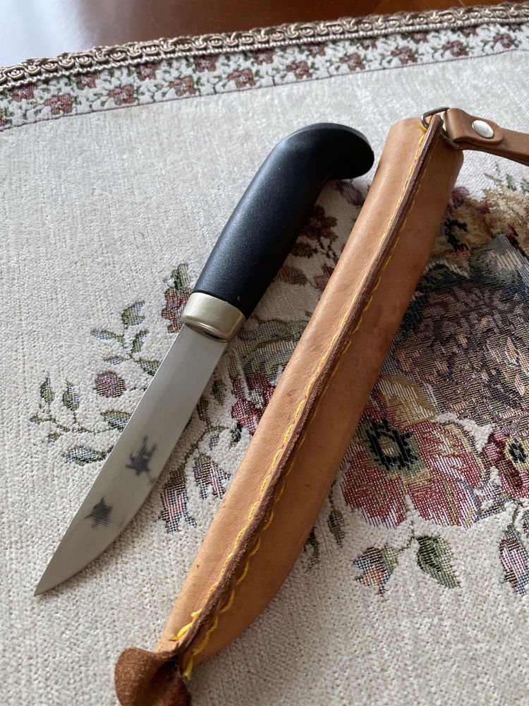 Nóż myśliwski Kuusamo Finland finka puukko skandynawski bushcraft mora