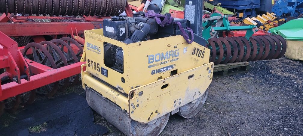 Walec Bomag BW75H- 1000 kg.