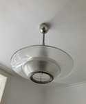 Candeeiro Tecto Vintage Holophane Estilo Industrial