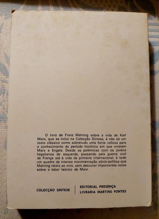 Karl Marx Vida e Obra Vol I e II