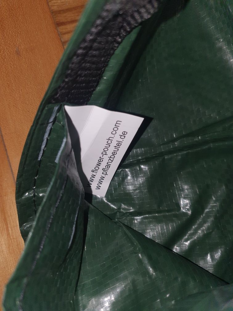 Zestaw Torba Worek do sadzenia roślin / truskawek wiszących