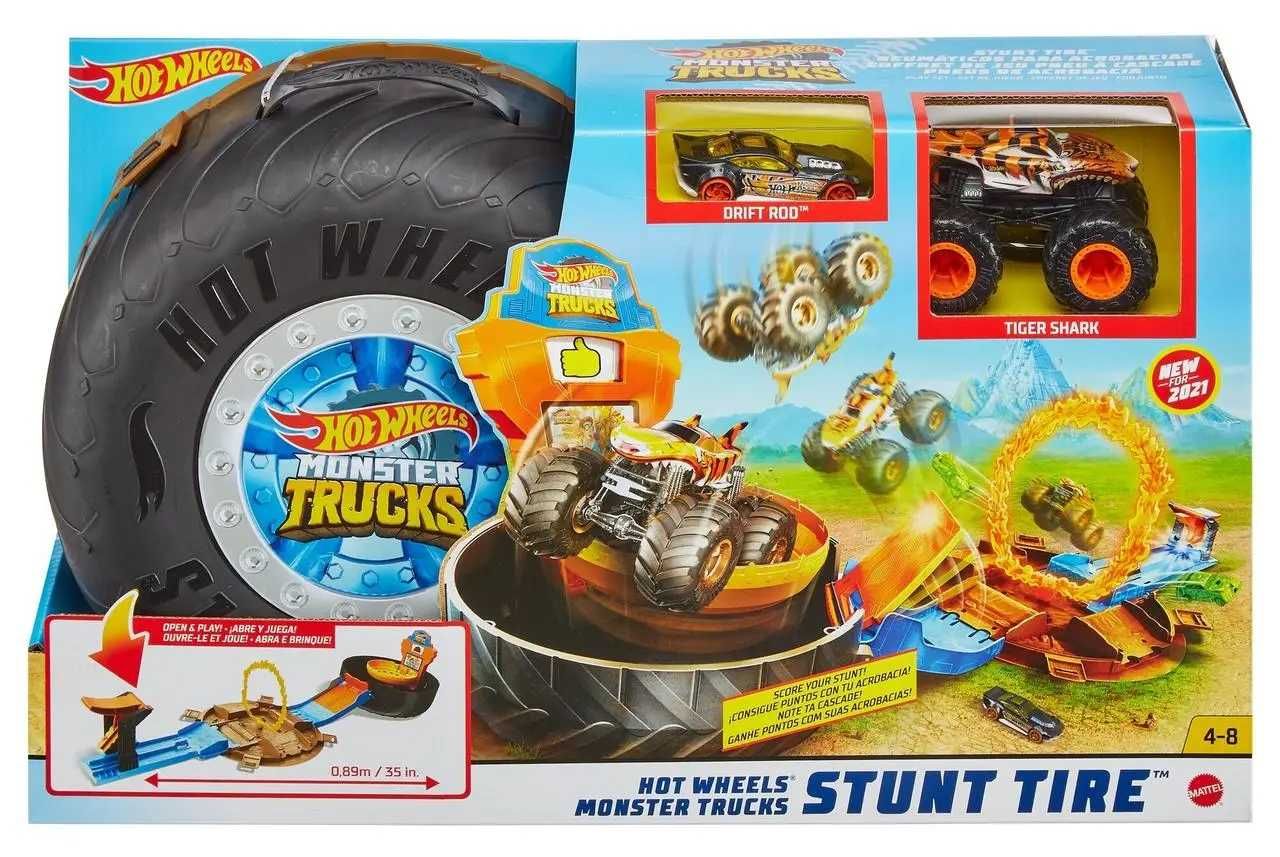 Трек Hot Wheels Monster Trucks Каскадерська арена GVK48