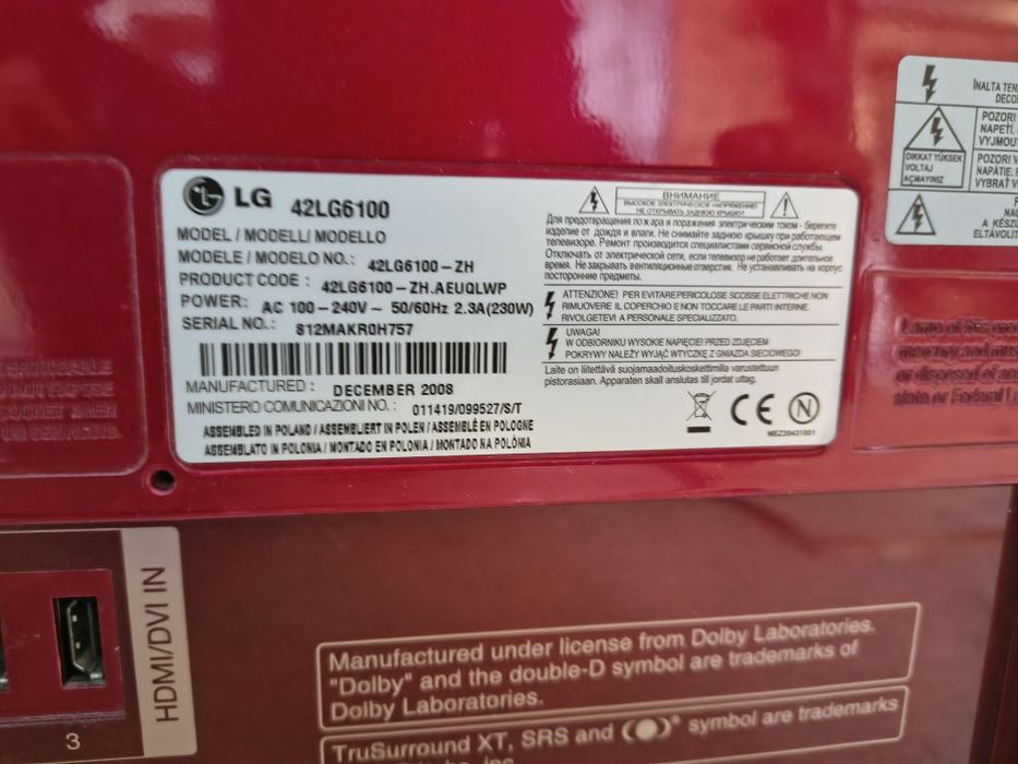 Telewizor lg42cale