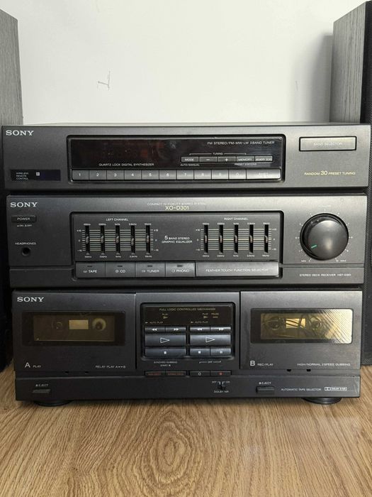 Wieża Sony z kolumnami