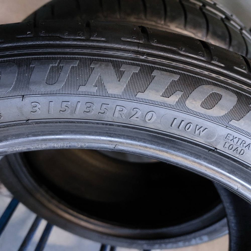 315/35/20+275/40/20 R20 Dunlop SP Sport Maxx RSC 4шт нові