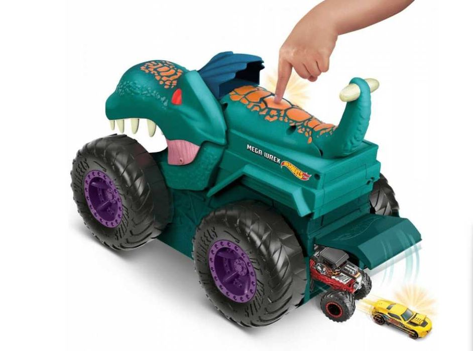 Auto Mattel Hot Wheels Pożeracz Aut Mega Wrex