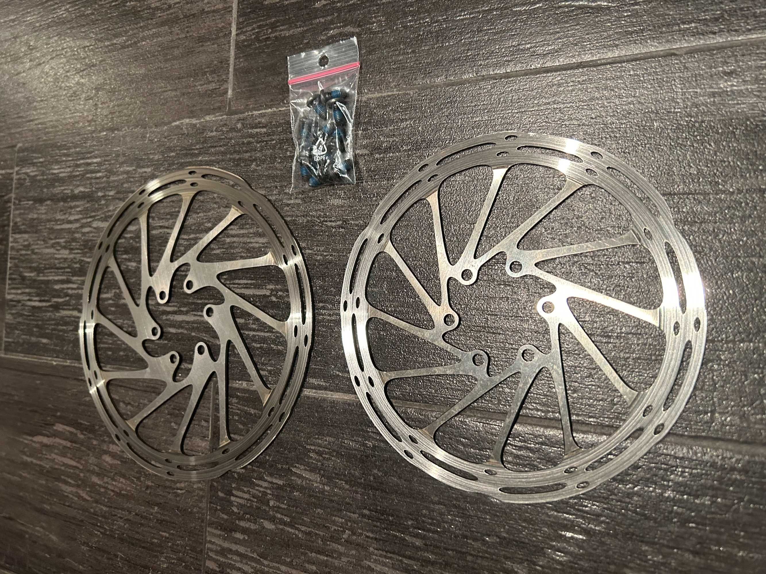 Używane hamulce hydrauliczne Sram Level TL + tarcze Sram Centerline