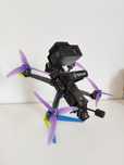 Drone fpv 6s o3 flyfish volador ii elrs gps