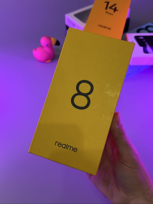 Новий realme 8 128ГБ повний комплект європейська версія