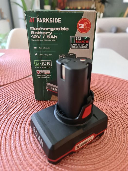 Bateria Akumulator Parkside 12V 5A