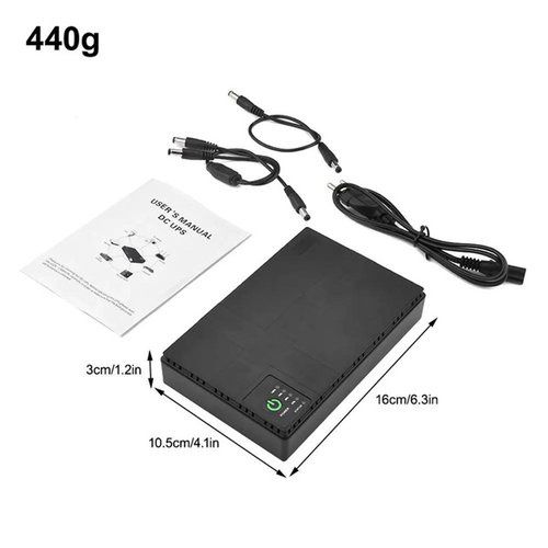 ИБП UPS-18W DC1018P для роутеров/коммутаторов/PON/POE-430, 5/9/12V, 1/
