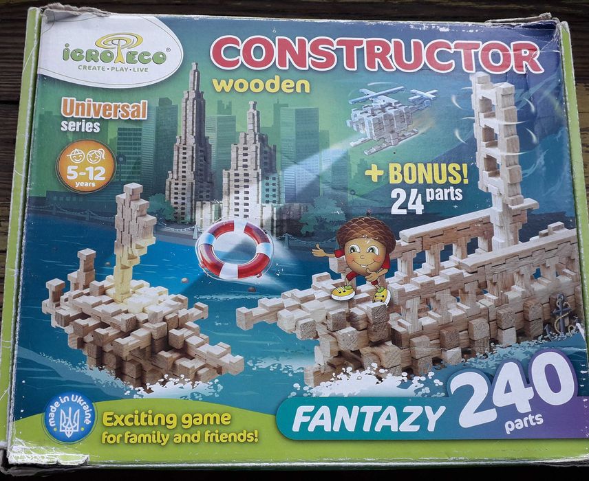 Конструктор дерев"яний Фантазія.