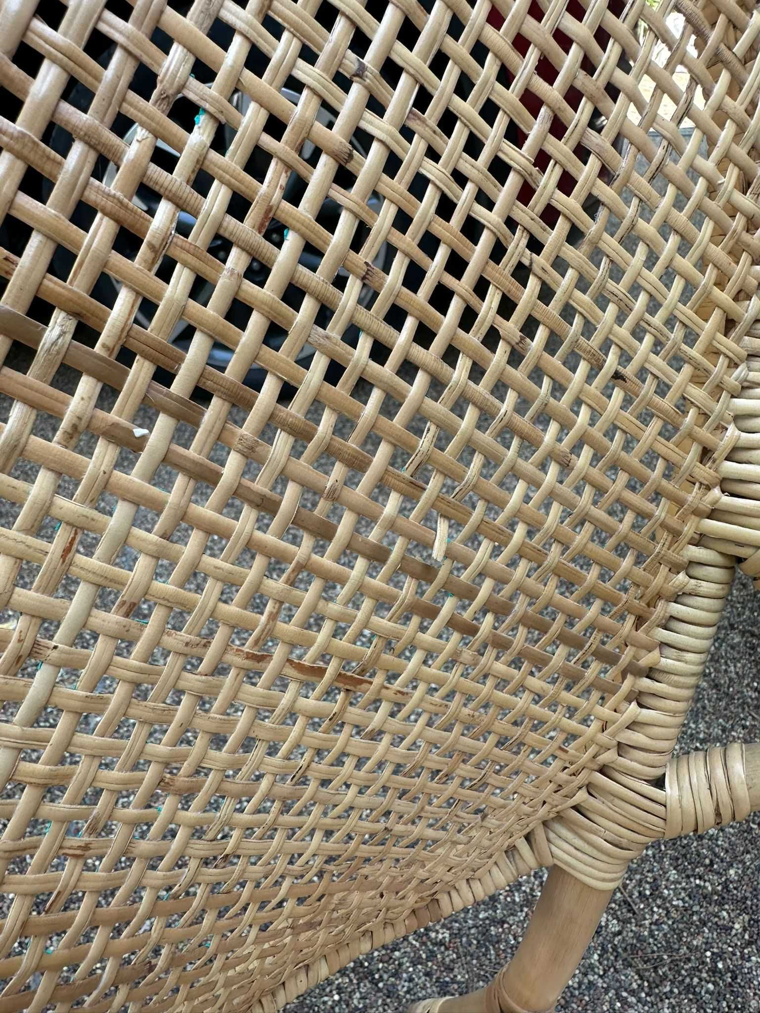 ROSSINI krzesła rattanowe - 4 sztuki - marki SIKA DESIGN