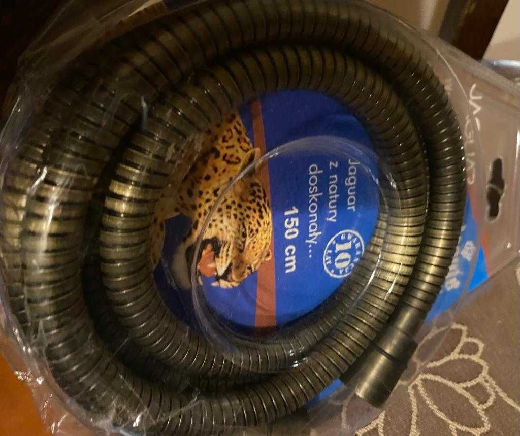 wąż łazienkowy 150 cm brąz antyczny nowy