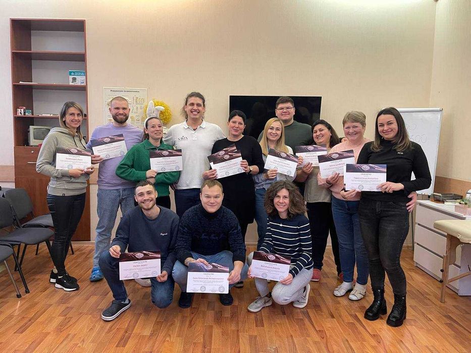 Базове навчання масажу (базовое обучение массажу, курсы в Одессе)