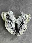 BALENCIAGA Runner graffiti кроссовки белые кеди кросівки чорні 43 40