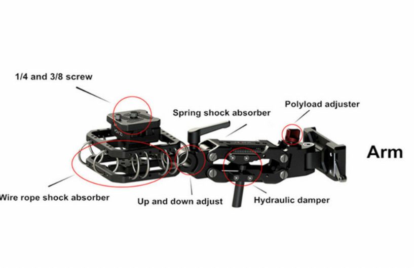 Steadicam vest PRO - DJI ronin zhiyun hohem gimbal