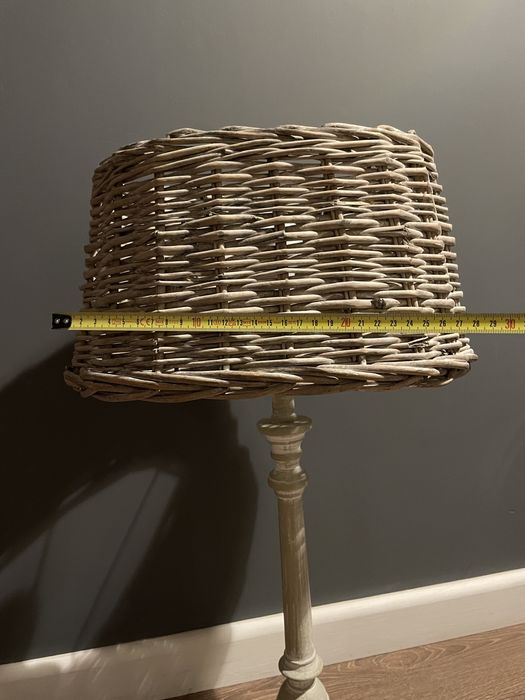 Lampa drewniana. Duża 60 cm. Przepiękna, wyjątkowa.