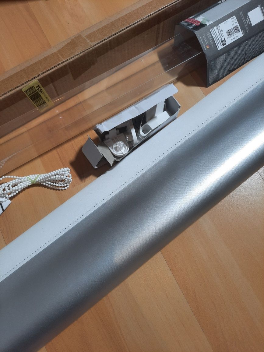 Roleta termo 70x210cm szara