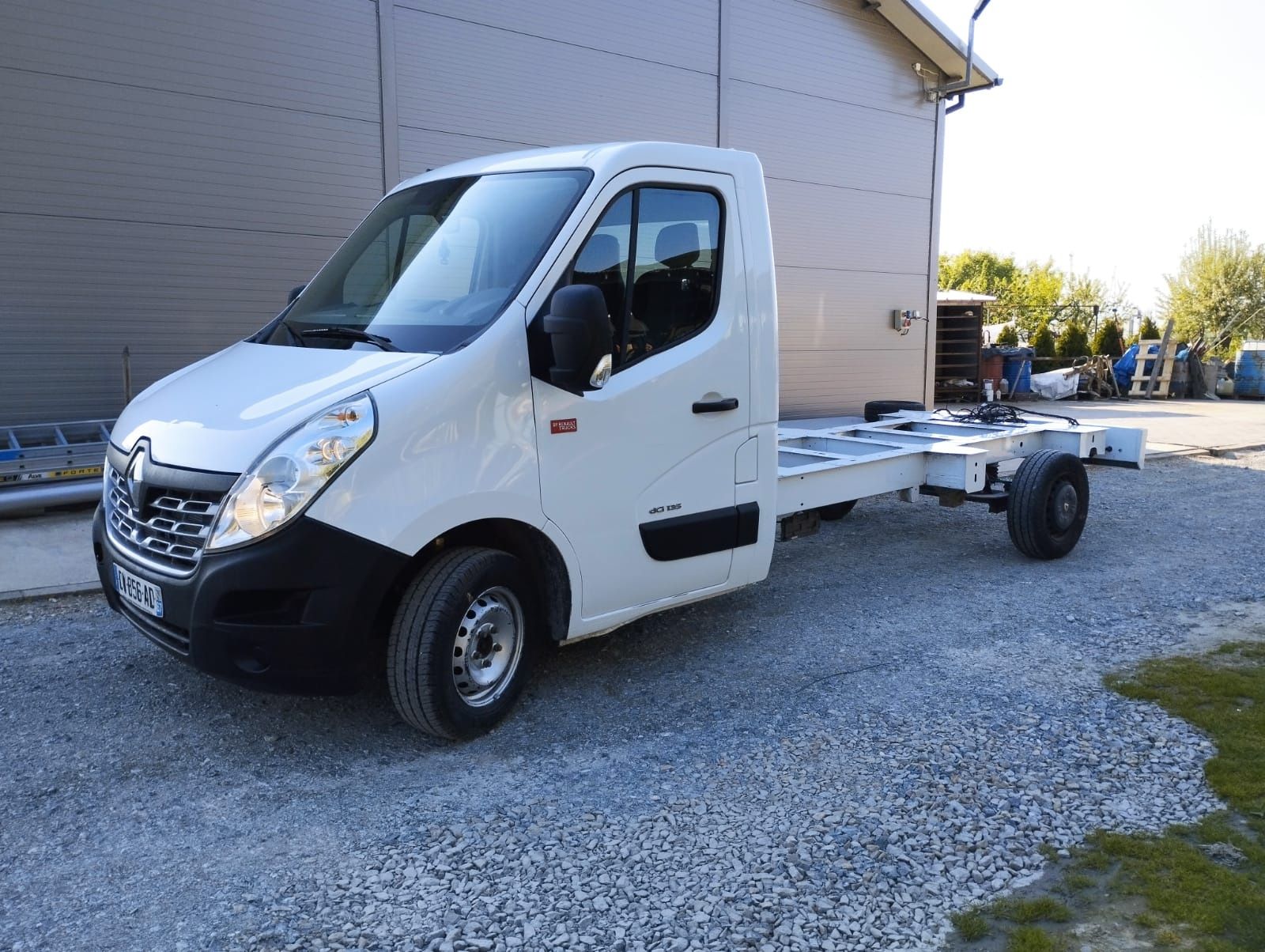 Renault Master klima skrzynia rama laweta max rozstaw