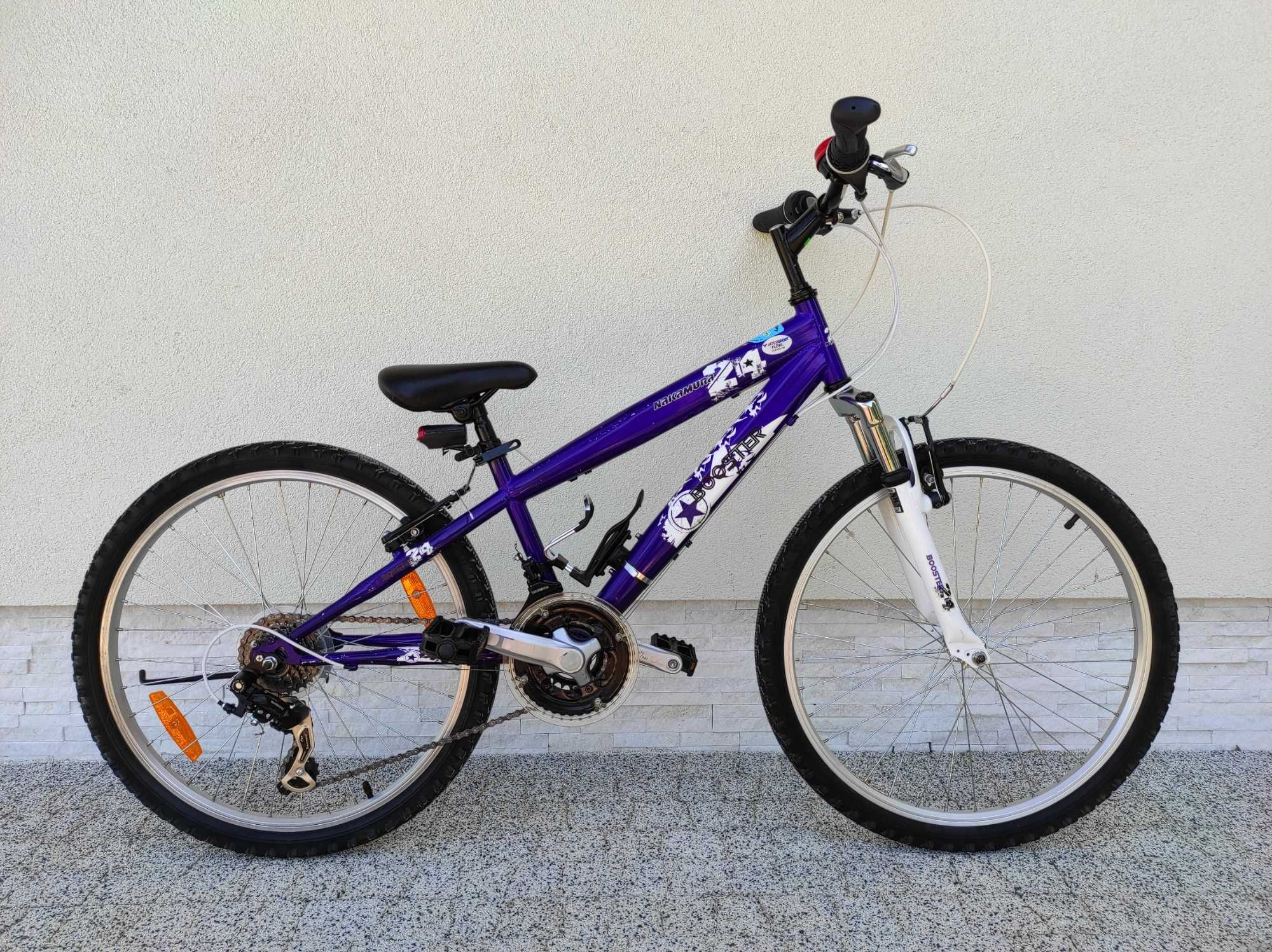 Rower NAKAMURA - koła 24, amortyzacja, Shimano