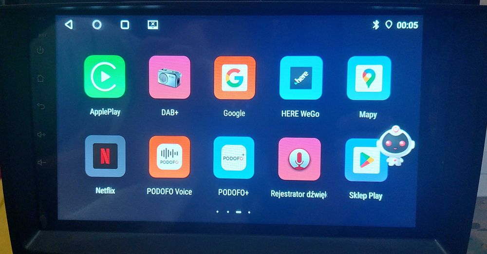 Android 13 4/64 radio samochodowe do Mercedes-Benz C/GLK 2005- 2009