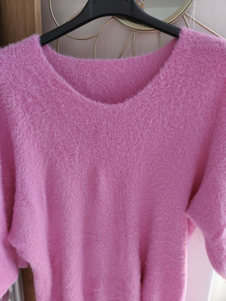 Sweter alpaka damski