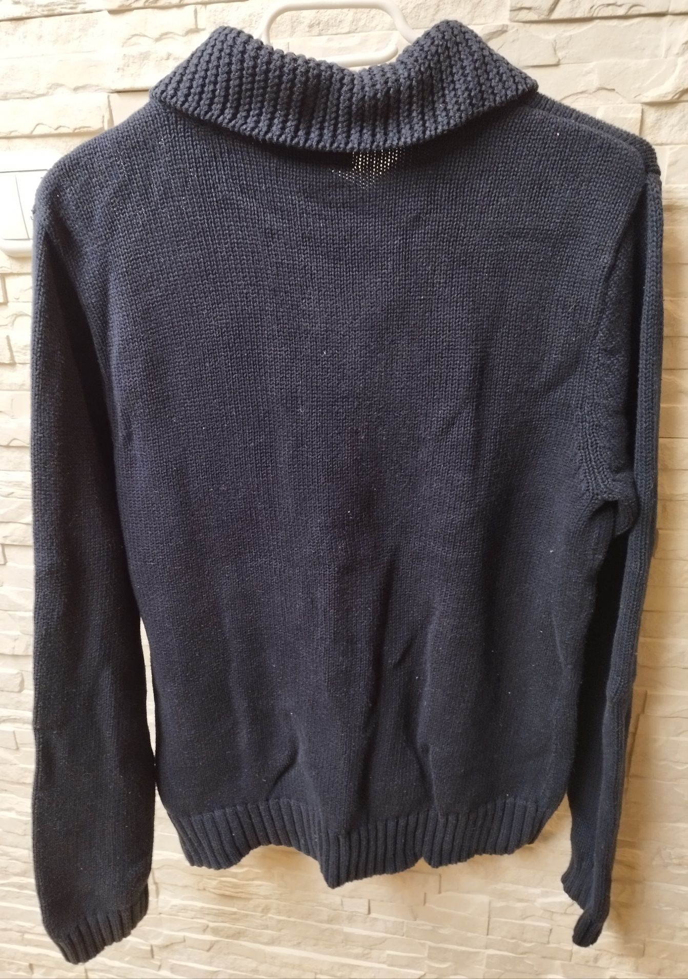 Sweter, bluzka polo Ralph Lauren M/L granatowy