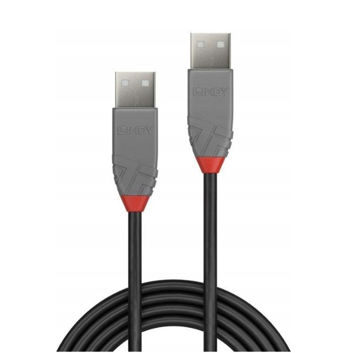 Kabel USB 2.0 A-A LINDY ANTHRA LINE 36690 0,2m