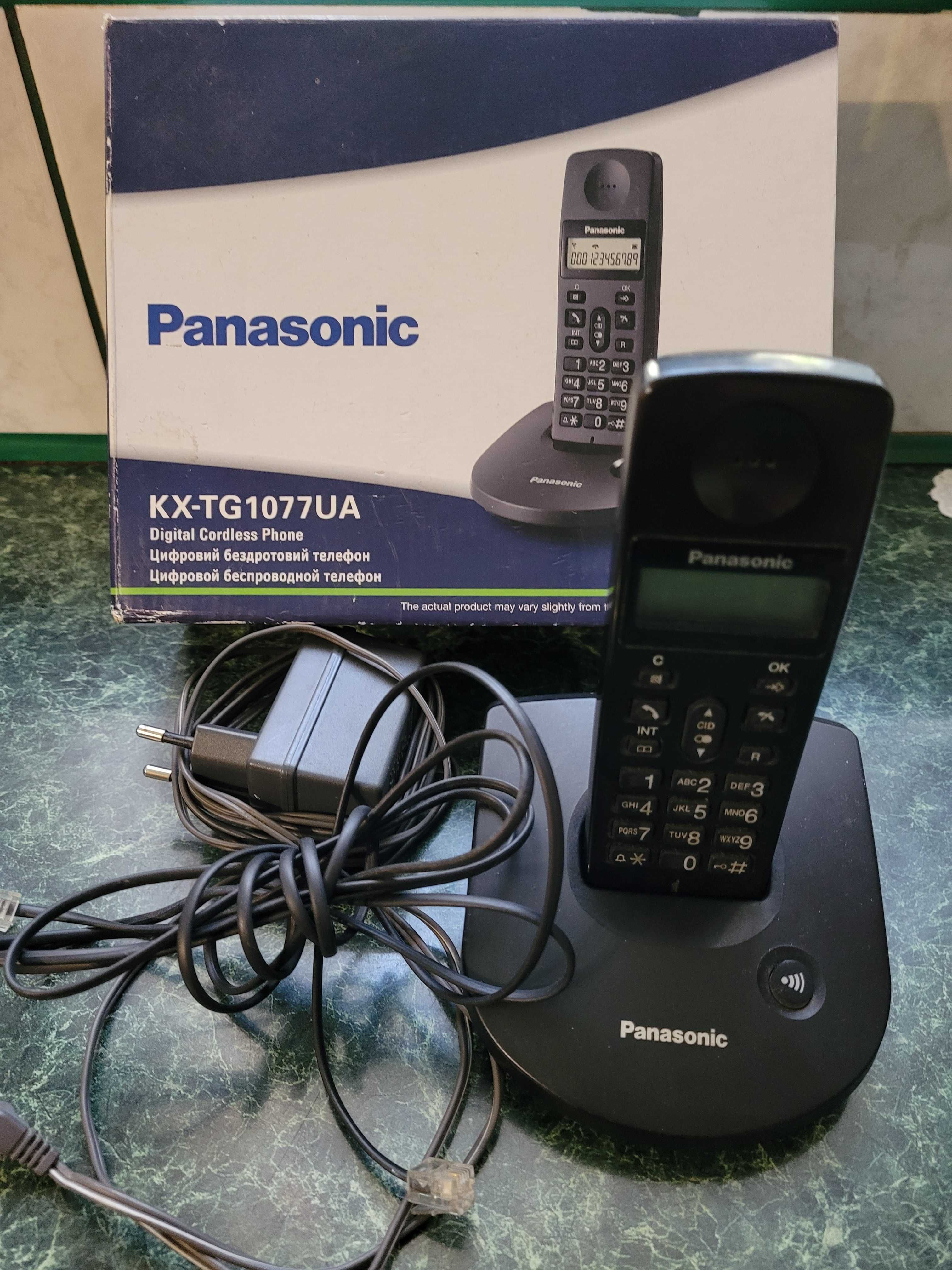 Телефон Panasonic  KX-TG 1077 UA