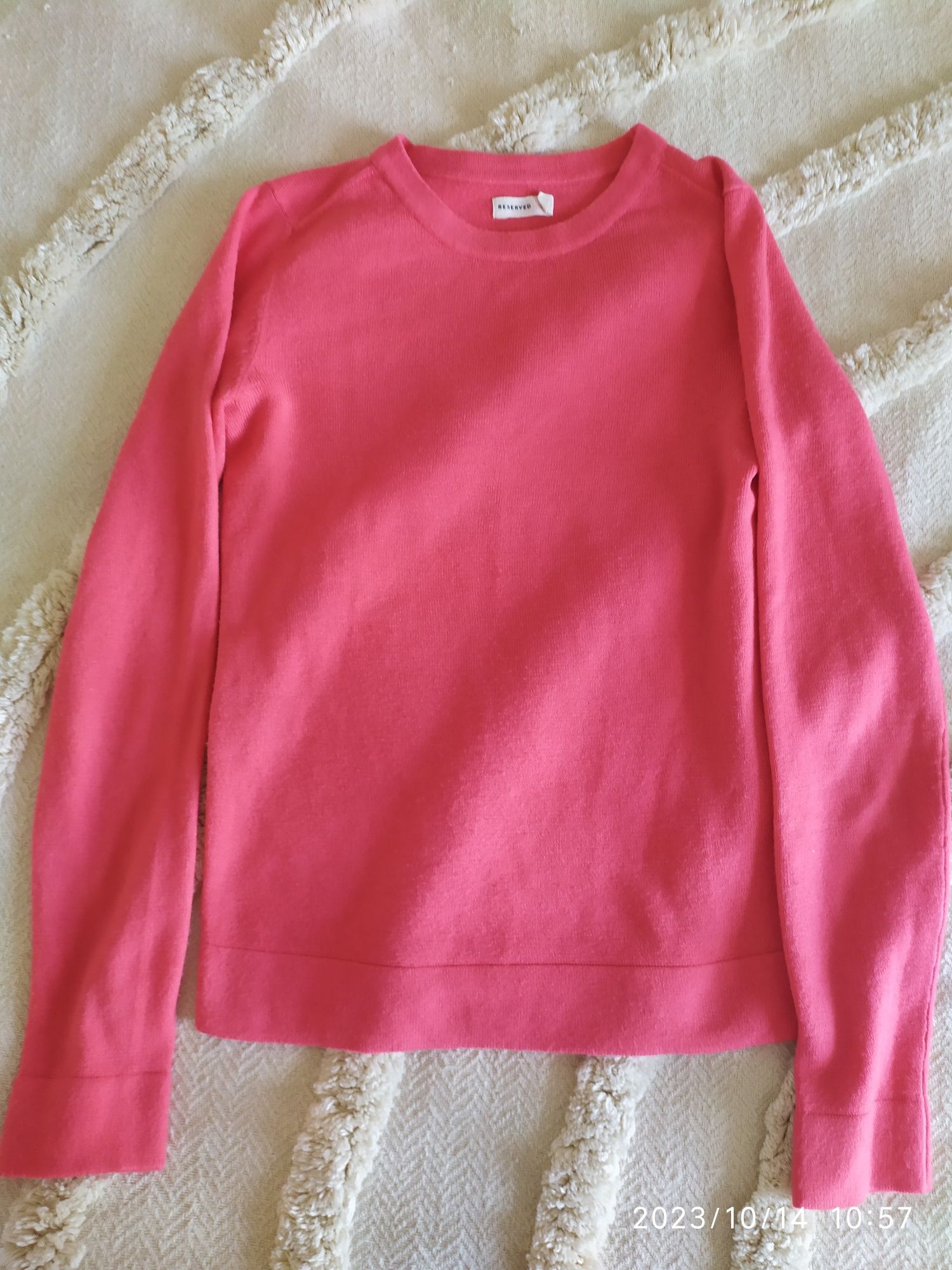 Sweter Reserved S 36 koralowy